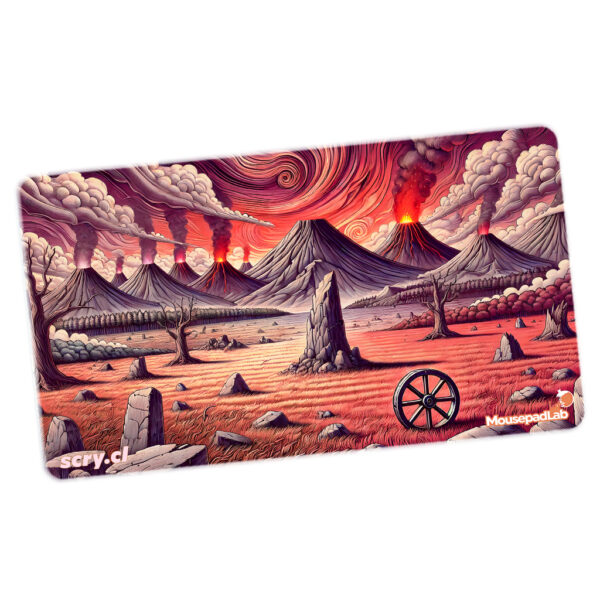 Magic the Gathering Playmat: Mountains