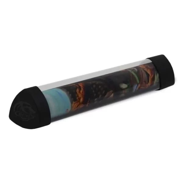 Tubo Porta Playmat BCW Tapa Negra con 3 Dados Incluídos - Imagen 3