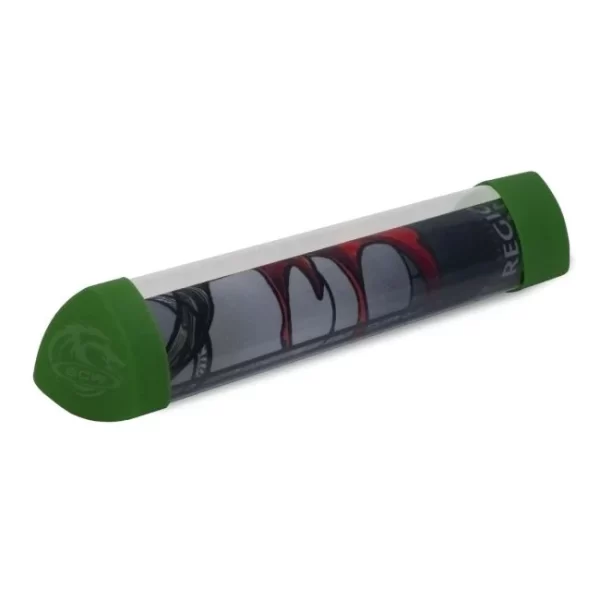 Tubo Porta Playmat BCW Tapa Verde con 3 Dados Incluídos - Imagen 3
