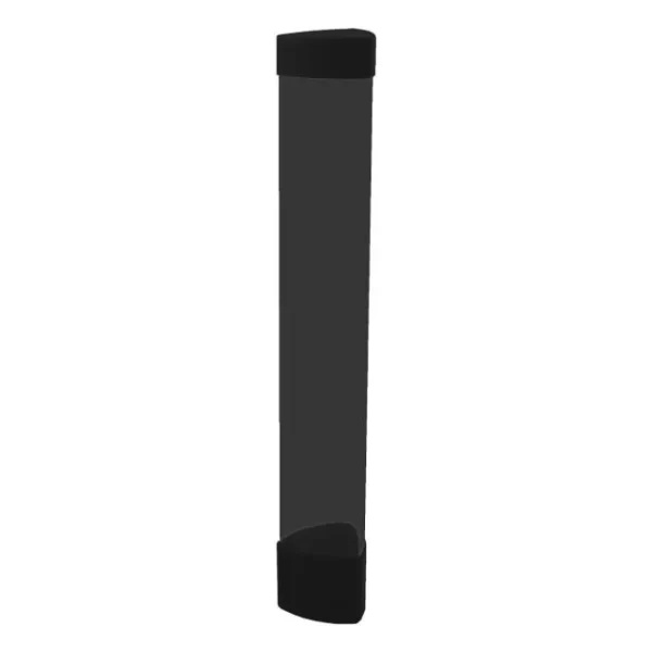 Tubo Porta Playmat BCW Negro Tapa Negra - Polarizado con 3 Dados Incluídos - Imagen 4
