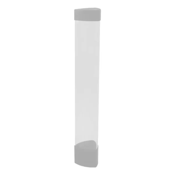 Tubo Porta Playmat BCW Tapa Blanca con 3 Dados Incluídos - Imagen 4