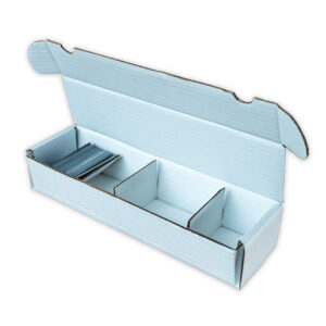 Caja de almacenamiento de cartón de 1000 unidades con divisores para colección de TCG/Magic/Mtg