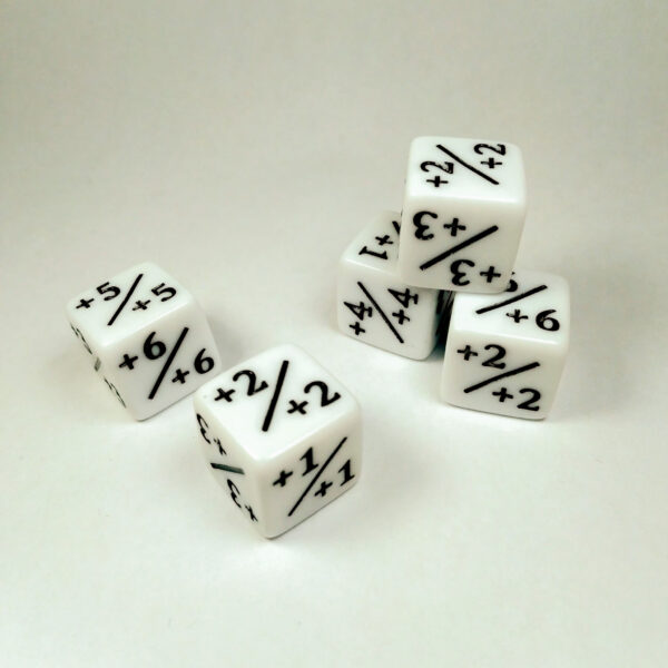 Contador Magic +1/+1 - Blanco